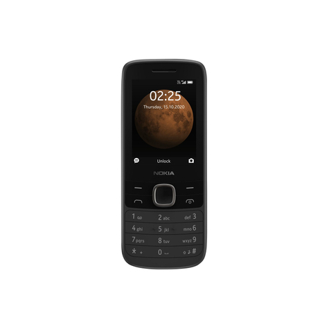 Nokia 225 2020 Dual Sim Zwart 16qenb01a26