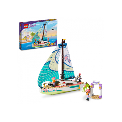 Lego friends - l'aventure en bateau de stephanie (41716)
