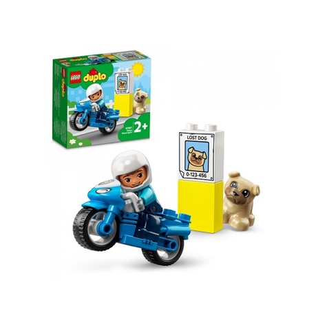 Lego duplo - moto de police (10967)