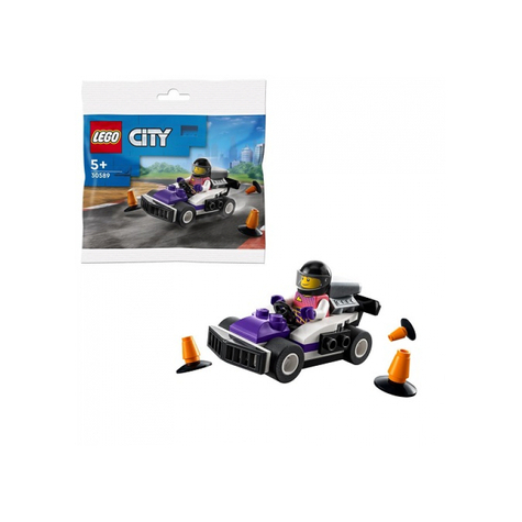 Lego city - pilote de kart (30589)