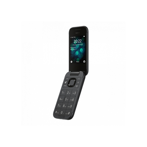 Nokia 2660 flip 2.8 noir feature phone no2660-s4g