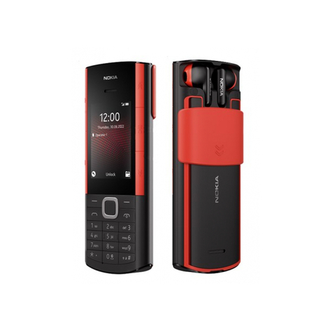 Nokia 5710 Xpress Audio Zwart Feature Phone No5710-S4g