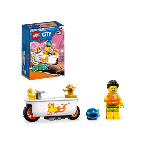 Lego city - stuntz cascadeur de baignoire (60333)