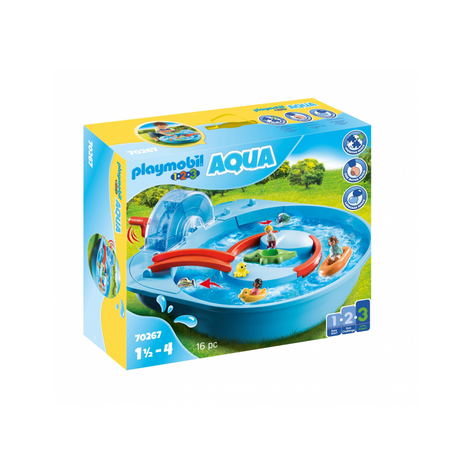 Playmobil aqua - piste d'eau fraîche (70267)