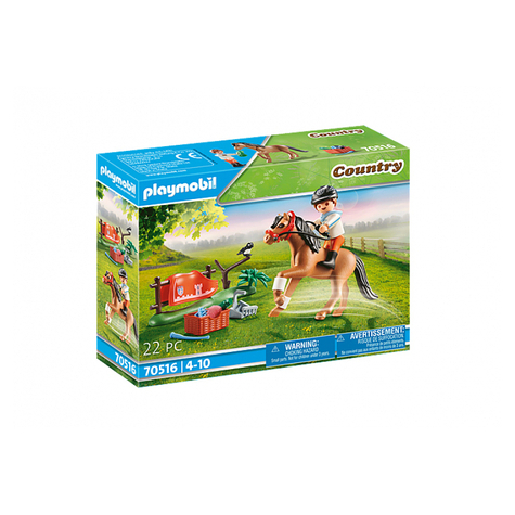 Playmobil country - poney de collection connemara (70516)