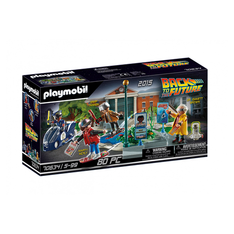 Playmobil back to the future - cours d'hoverboard (70634)