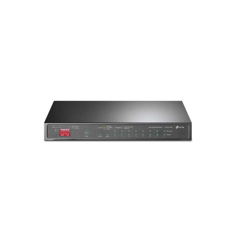 Tp-Link Switch - 10-Poorts Gigabit Poe - Switch - 1 Gbps Tl-Sg1210mp