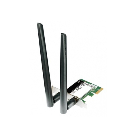 D-link intégré - câblé - pci express - lan sans fil - wi-fi 4 (802.11n) -