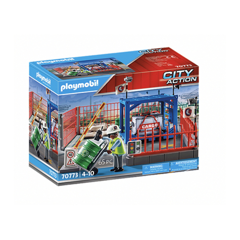 Playmobil city action - entrepôt de marchandises (70773)