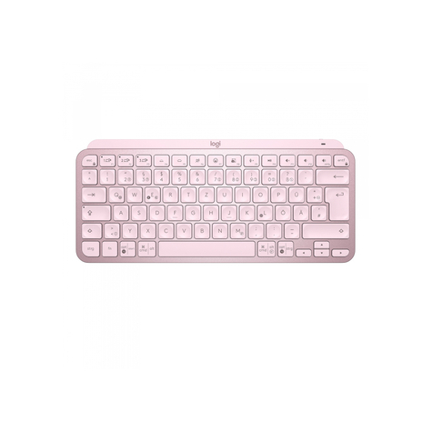 Logitechmx Keys Mini Bluetooth Keyboard - Roze Met Achtergrondverlichting - 920-010481