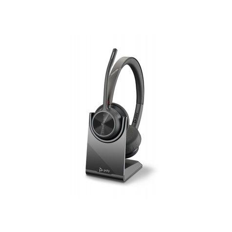 Poly Bt Headset Voyager 4320 Uc Stereo Usb-A Teams Met Voet - 218476-02
