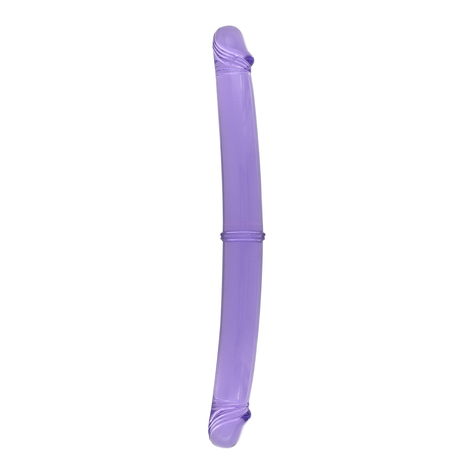 Gode double : twinzer 12" double dong violet