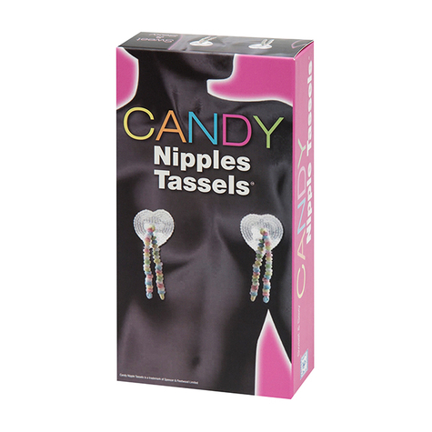 Aliments : candy nipples tassels