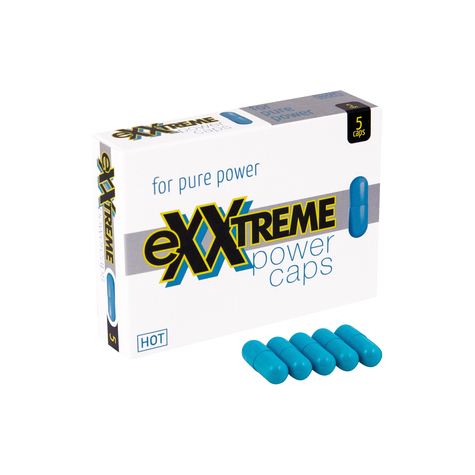 Pilules : exxtreme power caps 1x5 stk