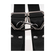 Bondage Door Cuffs Black