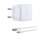 Huawei cp404b supercharger + type c cable 22.5w blanc charger adapter data cable charging cable
