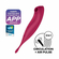 Twirling Pro Connect App Dark Red