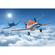 Photomurals  Photo Wallpaper - Planes Above The Clouds - Size 368 X 254 Cm