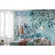 Non-Woven Wallpaper - Windflowers - Size 368 X 248 Cm