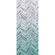 Fleece Fotobehang - Visgraat Mint Paneel - Afmeting 100 X 250 Cm