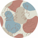 Zelfklevend Fleece Fotobehang/Wandtattoo - Mickey Terra Bubbles - Afmeting 125 X 125 Cm