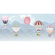 Fleece Fotobehang - Happy Balloon - Formaat 500 X 250 Cm