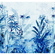 Papier peint photo - blue jungle - dimensions 300 x 280 cm