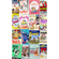 Non-Woven Wallpaper - Disney Movie Posters Retro Girls - Size 120 X 200 Cm