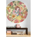 Self-Adhesive Non-Woven Wallpaper / Wall Tattoo - Snow White Endless Summer - Size 125 X 125 Cm