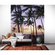 Papier peint photo - palmiers sur la plage - dimensions 200 x 250 cm